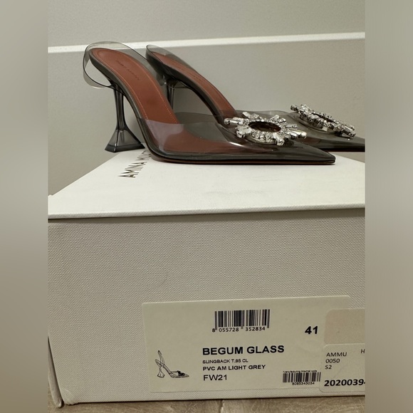 Amina Muaddi Begum PVC Slingback - Picture 8 of 8